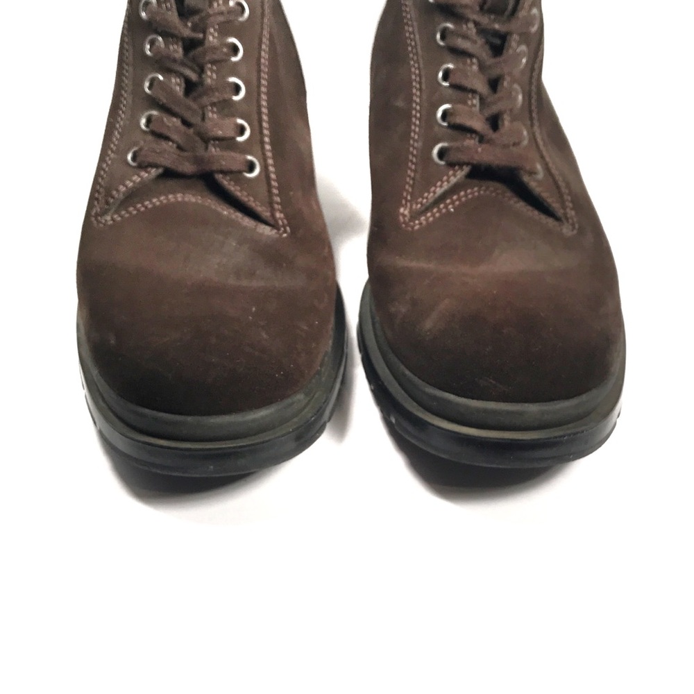 SOLD Tod’s Men’s Brown Suede Leather Lace-Up Boot - Picture 3 of 5
